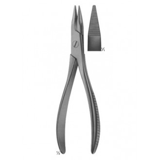 Wire Holding forceps, Wire Tightening Pliers, Flat