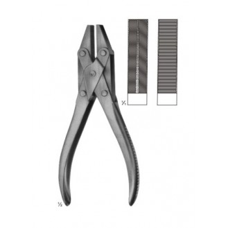 Wire Holding forceps, Flat-nosed Pliers,