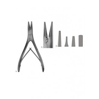 Wire Holding forceps, Flat-nosed Pliers,